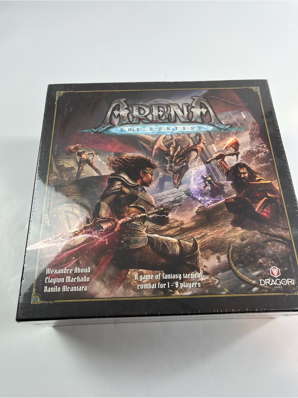 Arena: The Contest Board Game Dragori Games 1-8 Players Fantasy Dragons